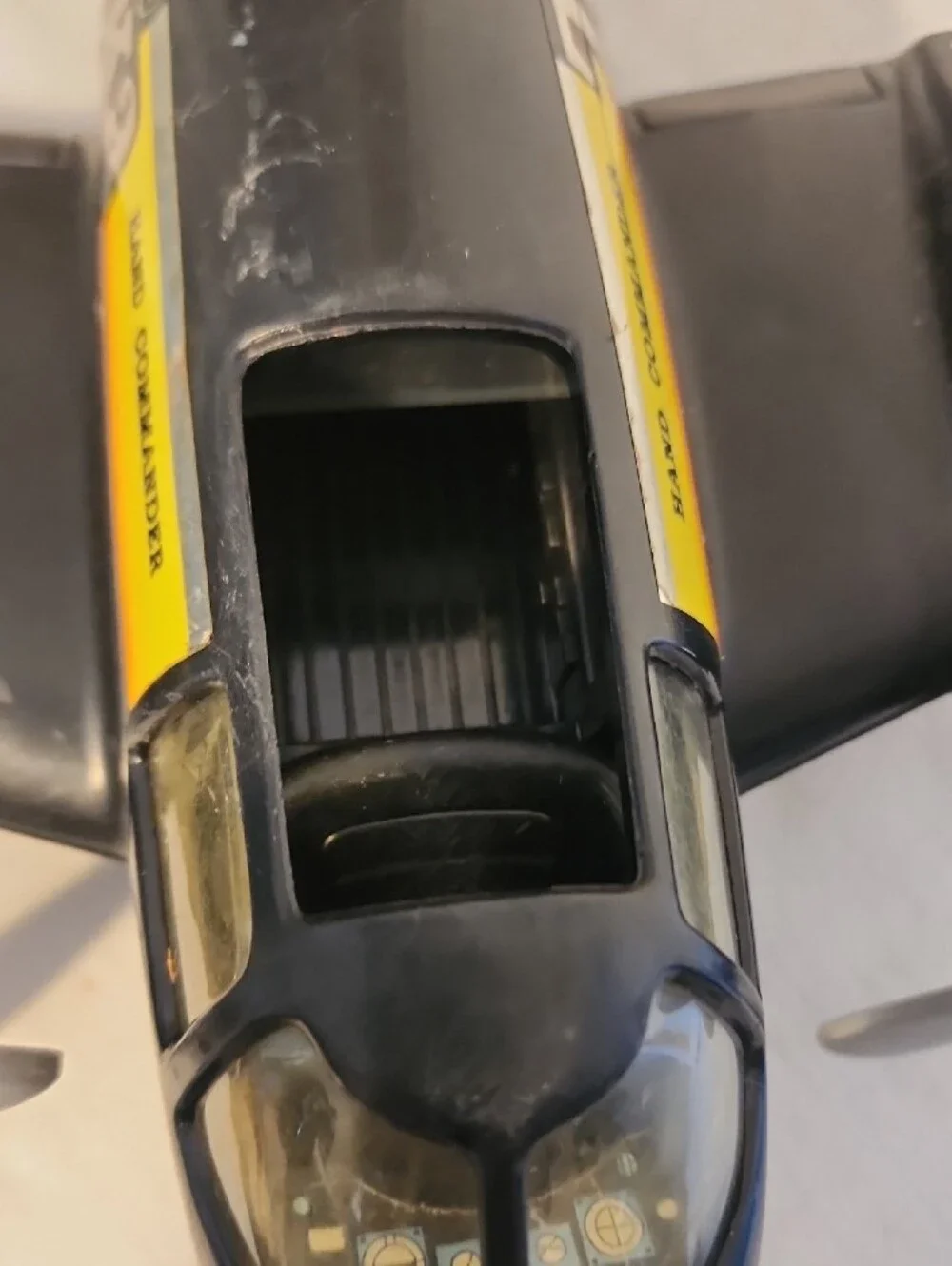 Tonka Black and Yellow Twin-Prop Toy Airplane